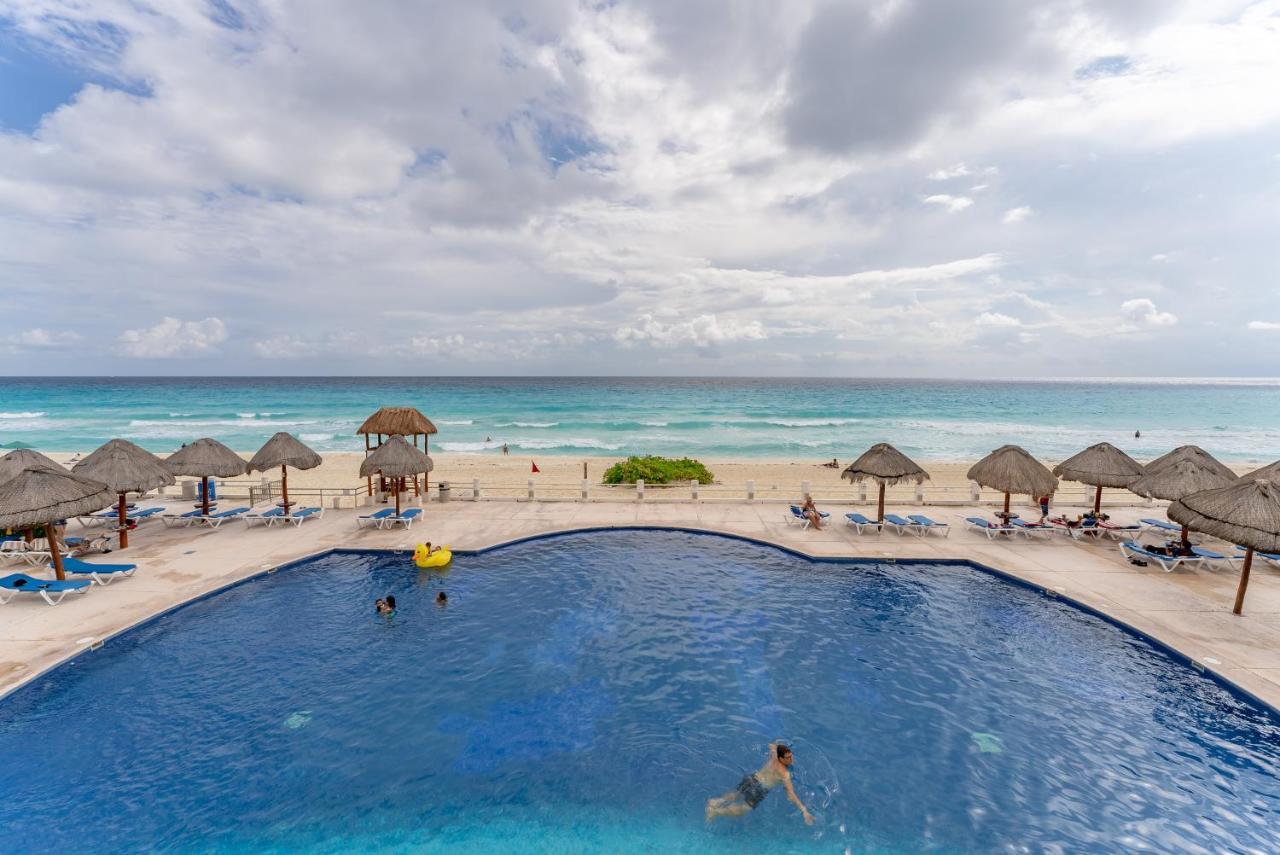 Amazing Caribbean Ocean View At Villas Marlin In Cancun Ngoại thất bức ảnh