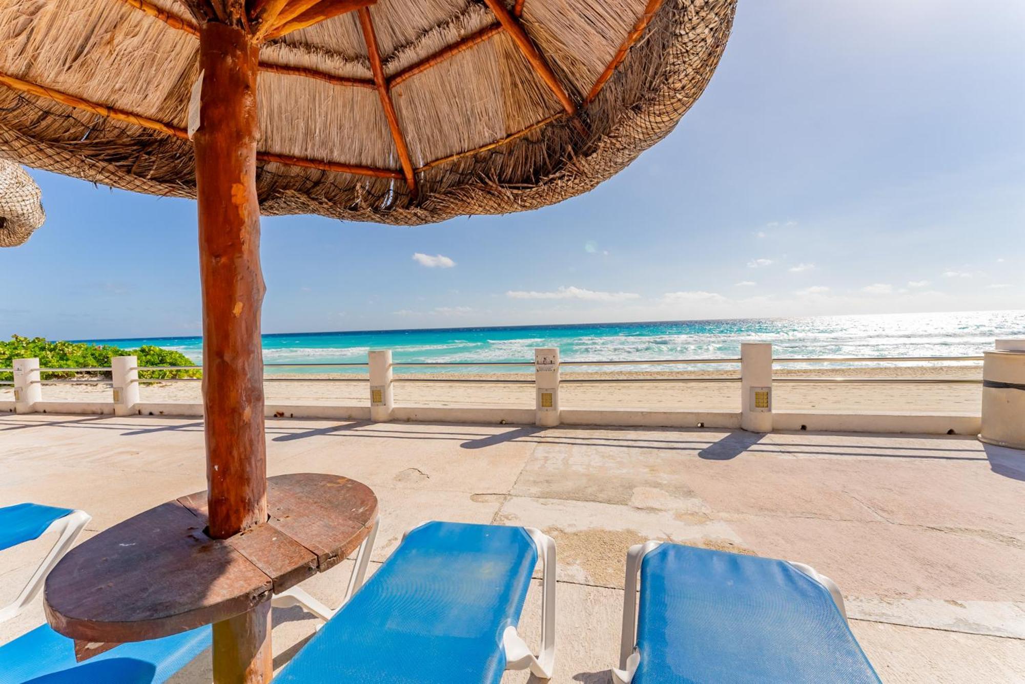 Amazing Caribbean Ocean View At Villas Marlin In Cancun Ngoại thất bức ảnh