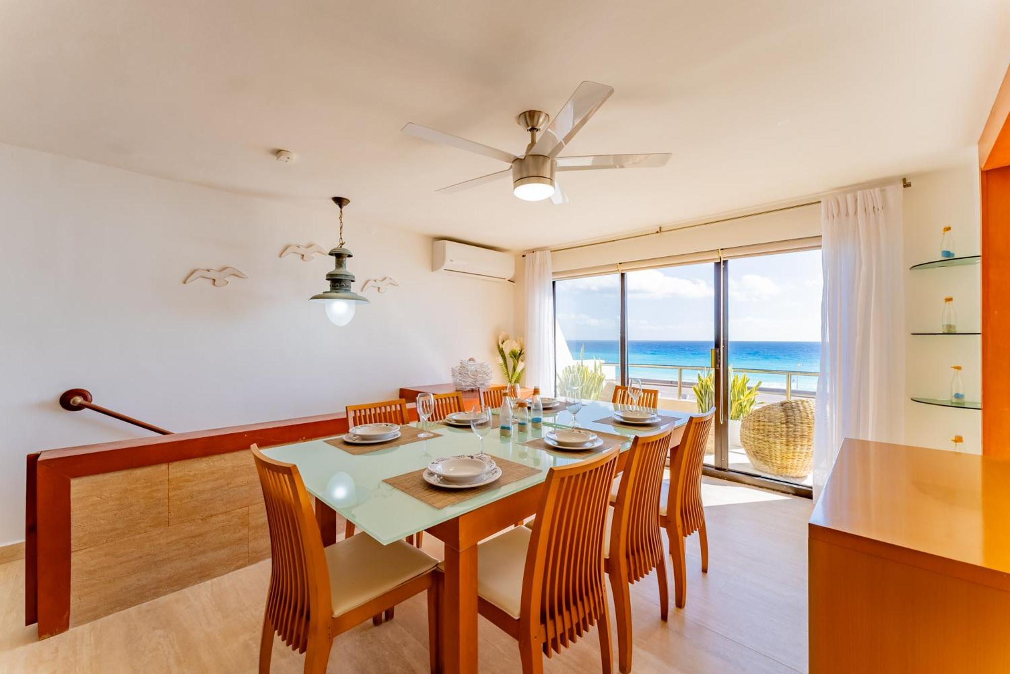 Amazing Caribbean Ocean View At Villas Marlin In Cancun Ngoại thất bức ảnh